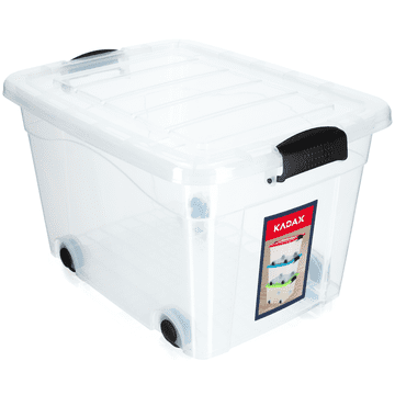 KADAX Velik plastični zaboj za igrače, prostornina 40 l