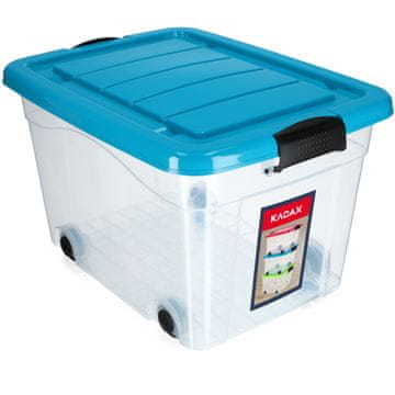 KADAX Velik plastični zaboj za igrače, 40 l