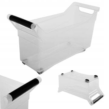 KADAX Organizator za omaro s kolesi, 48x17x25 cm, 17 l