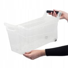 KADAX Organizator za omaro s kolesi, 48x17x25 cm, 17 l
