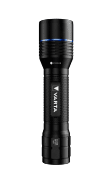 Varta Night Cutter Pro F30R ročna svetilka, 1500 lm, črna