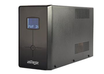 Gembird EG-UPS-035 UPS brezprekinitveno napajanje 2xSchuko, 3xIEC C13 , 2000VA, 1200W, RJ11/RJ45, USB, LCD