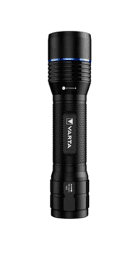 Varta Night Cutter Pro F20R ročna svetilka, 1000 lm, črna