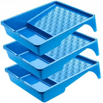 KADAX Pladenj za barvo 255 x 330 mm za valjček, 3-delni komplet
