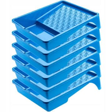 KADAX Pladenj za barvo 255 x 330 mm za valjčke, komplet 6 kosov