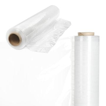 KADAX Raztegljiva folija XL 2,5 kg prozorna, močna, brezbarvna, v roli