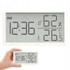 Verkgroup Digitalni LCD termometer higrometer ura 10cm bel