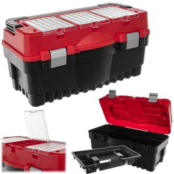 KADAX Orodni organizator z aluminijastim ročajem, 53x26x27 cm