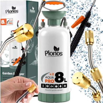 Plonos Ročna tlačna škropilnica 8l Plonos PL-606