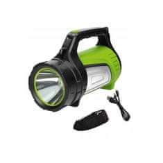 MG SearchLight LED baterijska svetilka s powerbankom 2600mAh, zelena