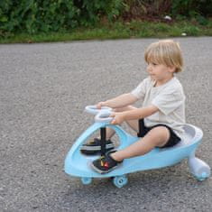 Twistcar Otroški poganjalec brez pedalov z vrtljivim volanom - nosilnost 120 kg, gumijasta svetleča kolesa, vožnja naprej in vzvratno, za otroke