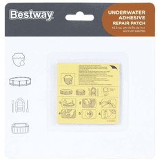Bestway Komplet podvodnih krpic 62091, 6,5 x 6,5 cm, 10 kos