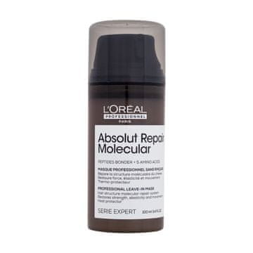 L’Oréal Absolut Repair Molecular Professional Leave-In Mask obnovitvena maska za lase