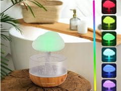 Verkgroup Vlažilec zraka aku. difuzor aromaterapija LED RGB USB 200ml oblak
