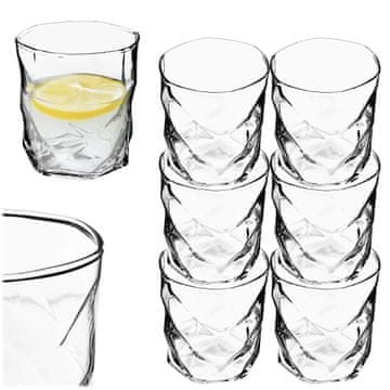 KADAX Set kozarcev za viski, sok, vodo 330 ml, 6 kosov