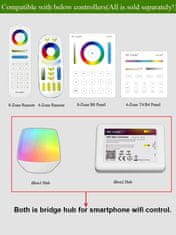 MiBoxer LED sijalka GU10 Mi-light 4W 280lm 25° SMART RGB+CCT FUT103