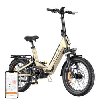 Engwe Električno kolo L20 3.0 PRO 250 W, zlato