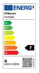 MiBoxer LED panel Mi-light 6W 600lm 25° SMART RGB+CCT