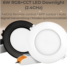 MiBoxer LED panel 12W RGB CCT Mi Light – SMART, zatemnilni 1056lm
