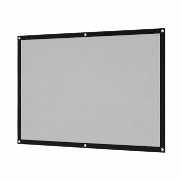 HOME & MARKER® Projektorsko platno 120'' 16:9 z ALR, visok kontrast, zložljivo in prenosno, enostavna stenska montaža | PROJSCRE