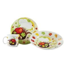 Banquet JEŽEK, OTROŠKI SET ZA ZAJTRK, 3 DELNI SET