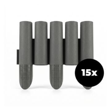 Aga Vrtna plastična obroba 29,5x25,5x5,4 cm 15 kosov