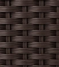 Aga Vrtni korito s pergolo 120x40x135 cm Rjavo