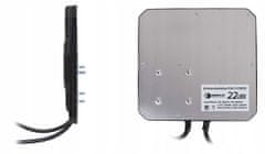 shumee Signaflex X-CROSS 2x22dBi 10m FM antenski komplet + SMA konektor + CRC9 + TS9 + BTS zemljevid