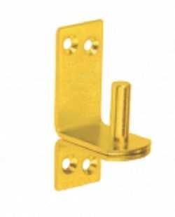 DOMAX DOMAX Držalo za značke 25x130x4mm fi16 CINK ZLATO