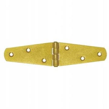 DOMAX DOMAX Pleteni trikotni tečaj 250x45x2mm ZLATO-CINK