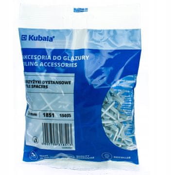 Kubala KUBALA distančniki za ploščice 1,5 mm 150 kosov 1851