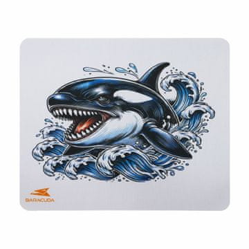 Baracuda podloga za miško bela - motiv orka BGMP-071 ORCA