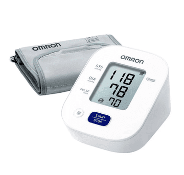 Omron M2+ merilnik krvnega tlaka, bel