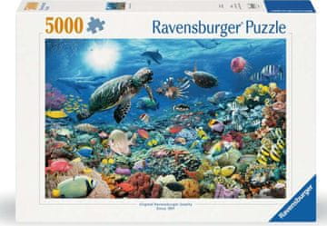 Ravensburger Puzzle Življenje na koralnem grebenu 5000 kosov