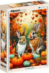 Alipson Puzzle Jesenski zajci 500 kosov