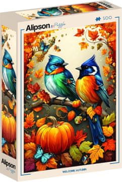 Alipson Puzzle Jesenske ptice 500 kosov