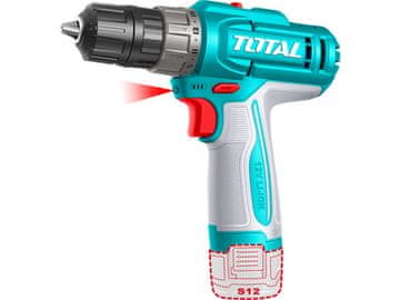 Total Akumulatorski vrtalnik/izvijač TDLI12206E, 12V, litij-ionska (2x), 1500mAh
