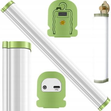Verkgroup LED aku. svetilka s senzorjem gibanja magnetna 50cm USB