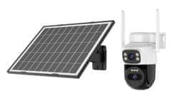 Robaxo RC622CBD WiFI IP kamera 3MP s solarnim panelom, brezžična, nočni vid, zaznavanje gibanja, IP66