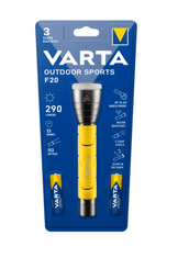 Varta Outdoor Sports F20 ročna svetilka, 290 lm , črna