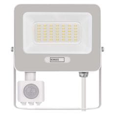Emos ZS2334W Glaro LED reflektor, PIR, 30 W, IP54, 3000 lm, nevtralna bela, bel