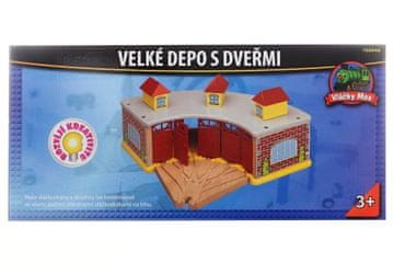 Maxim Velika lesena deponija z vrati