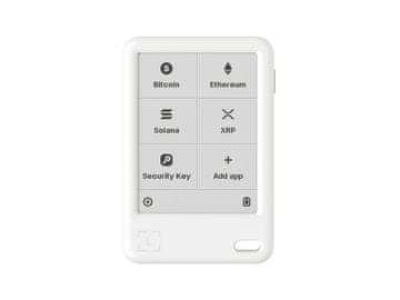 Ledger Nano Gen5 z Recovery Key denarnica za kriptovalute, CC EAL6+, Glacier White (nanog5-white-rk-enfres)