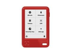 Ledger Nano Gen5 z Recovery Key denarnica za kriptovalute, CC EAL6+, Cherry Red (nanog5-red-rk-enfres)