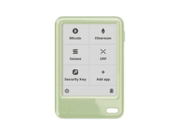Ledger Nano Gen5 z Recovery Key denarnica za kriptovalute, CC EAL6+, Matcha Green (nanog5-green-rk-enfres)