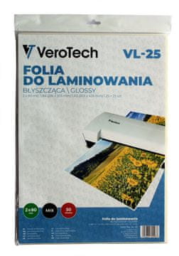 shumee Komplet folij za laminiranje 25 x A4 in 25 x A3 80 mic VL-25