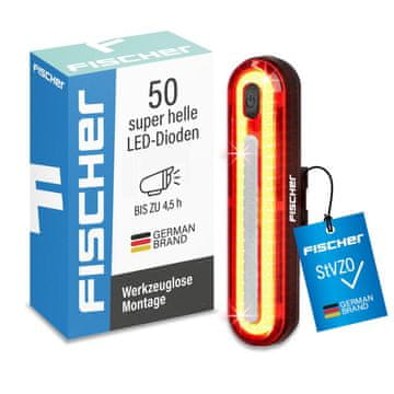FISCHER LED zadnja luč za kolo