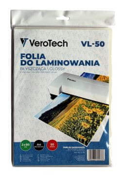 shumee Komplet folij za laminiranje, 50 listov, 80 mikronov