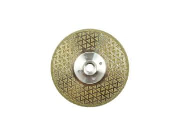GEKO 2-v-1 diamantno rezilo za rezanje in brušenje ploščic in kamna 125 x 22,23 mm M14 G78340