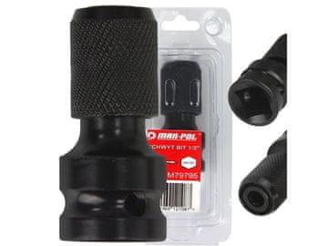 MAR-POL Adapter za nastavek HEX na 1/2" M79795